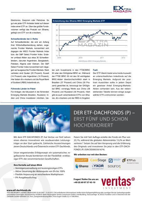 Emerging Markets Die Welt im Wandel - EXtra-Magazin