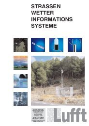 STRASSEN WETTER INFORMATIONS SYSTEME - Lufft GmbH