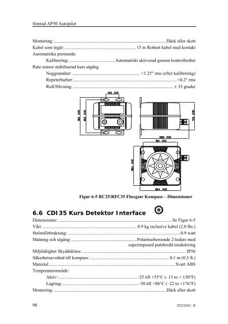 Installations manual - Simrad Professional Series - Simrad Yachting