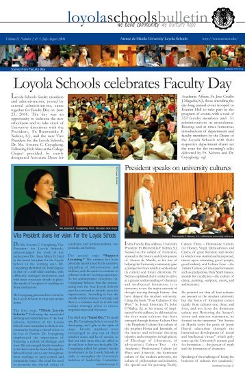 loyolaschoolsbulletin - Ateneo de Manila University