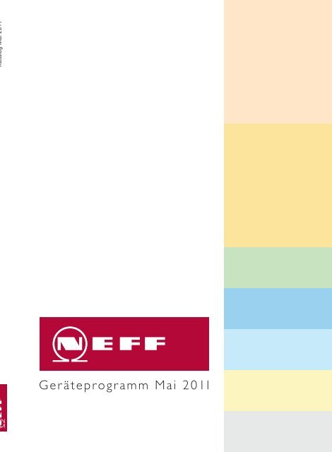 Download Katalog NEFF - Tischlerei Gasser