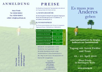 Anderes - Haus Friede