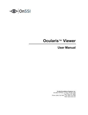 Ocularis Viewer - Moonblink