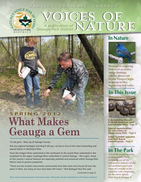 What Makes Geauga a Gem - Geauga Park District