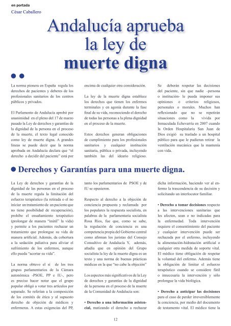 Ley de Muerte Digna - AsociaciÃ³n Derecho a Morir Dignamente