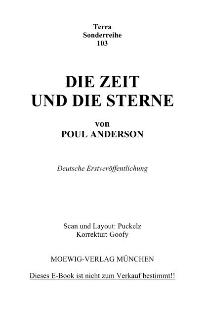 TTB 103 - Anderson, Poul - Die Zeit und die Sterne