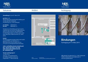 Bindungen - NBS Greifswald