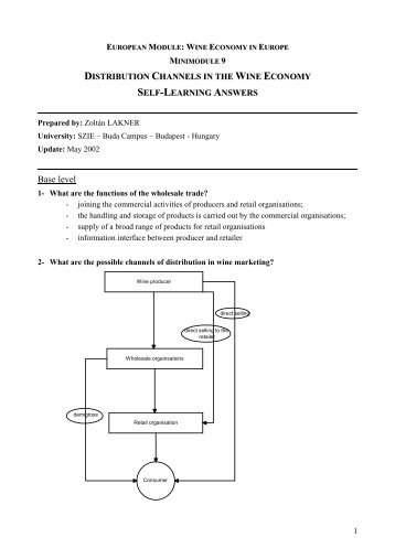 Self-Learning Answers (27 ko) - European Module in Wine Economy ...