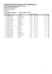 niedersÃ¤chsischer sportschÃ¼tzenverband ev - Bogensport im SV ...