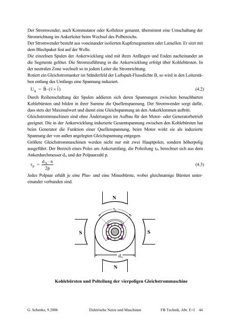 4. Gleichstrommaschinen - FB E+I: Home