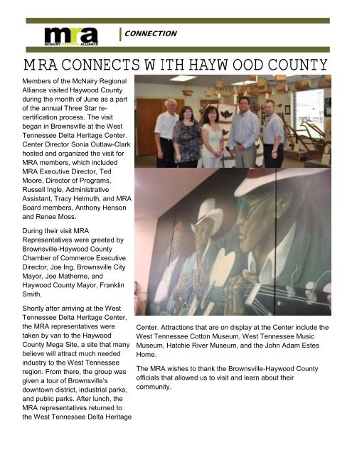 connection - McNairy County Chamber of Commerce
