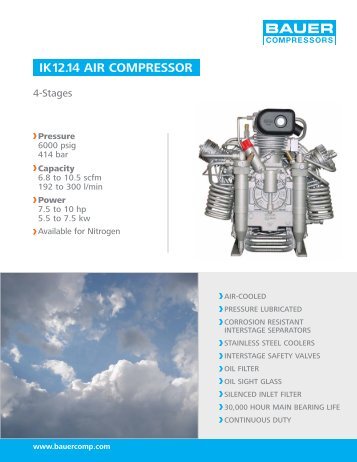 Gauge and Valve Calibration - BAUER Compressors