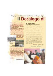Il Decalogo di Assisi per la Pace