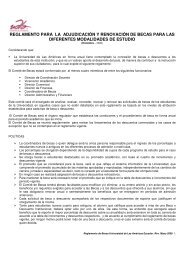 reglamento para la adjudicaciÃ³n y renovaciÃ³n de becas para las ...