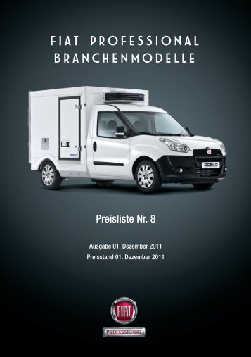 FIAT Professional Branchenmodelle - Prospekte.poemmerl.de
