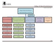 CLAS Organizational Chart 2013-14
