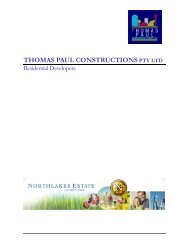 THOMAS PAUL CONSTRUCTIONS PTY LTD - Prowealth