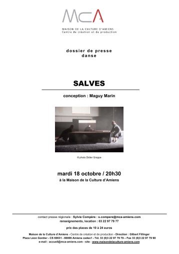 SALVES - Maison de la Culture d'Amiens