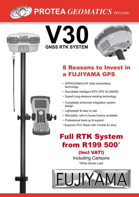 protea geomatics pty (ltd) - Survey Instruments