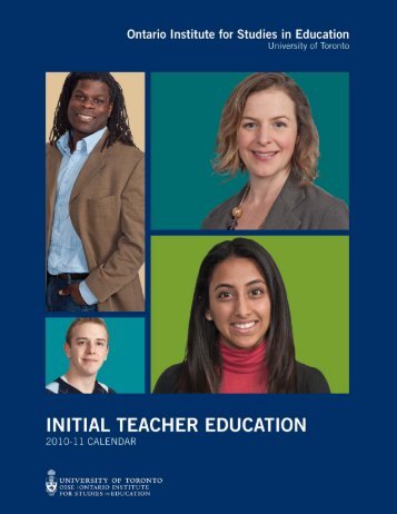 Concurrent Teacher Education Program - University of Toronto