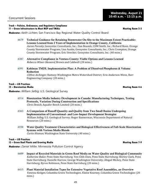 Final Program and Abstracts Book - College of Continuing Education