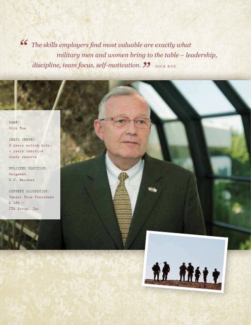 Hire Our Heroes Brochure - Iowa Department of Veterans Affairs