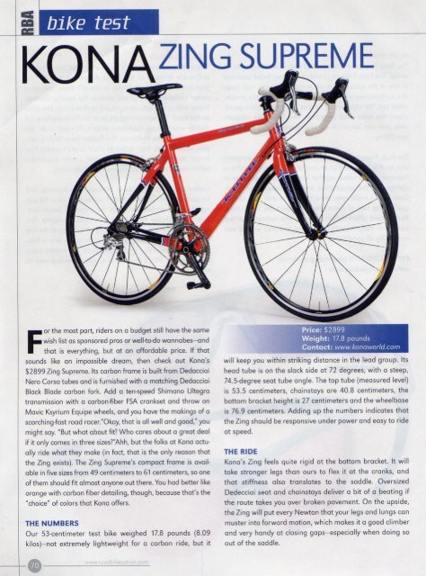 road bike action magazine review (pdf)