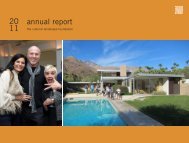 Annual Report, 2011 - The Cultural Landscape Foundation