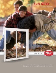 SureGlide SureGlide™ - Farley Windows