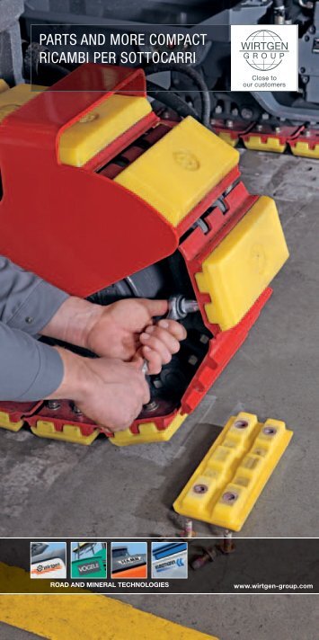 PartS and more comPact rIcambI Per SottocarrI - Wirtgen GmbH