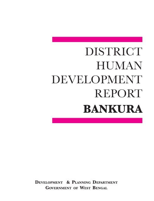 SOCIO-ECONOMIC PROFILE OF BANKURA DISTRICT WITH REFERENCE  about 41.69 per cent of the total population in the district of Bankura are SCS T population  the real drive for eliminating poverty and hunger are incompatible with the maintenance of this socio-economic structure.