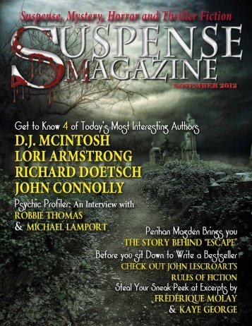 Suspense Magazine November 2012