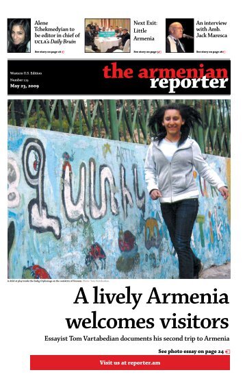 Western U.S. edition - Armenian Reporter