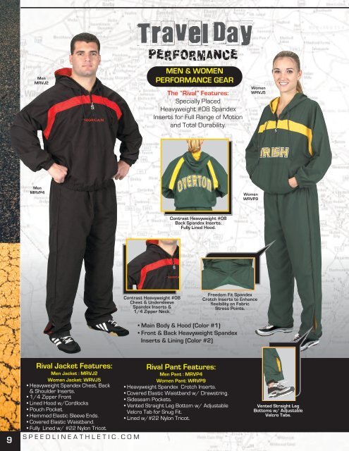 Custom Catalog - Speedline Athletic Wear