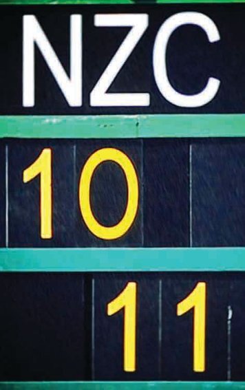 New Zealand Cricket Annual Report 2010 - 2011