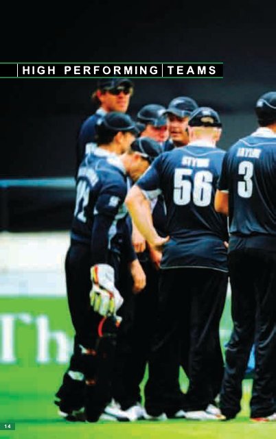 New Zealand Cricket Annual Report 2010 - 2011