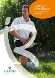 Catalogue of Prostheses (English) - Rizzoli Ortopedia