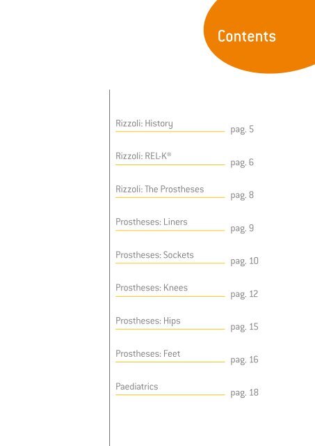 Catalogue of Prostheses (English) - Rizzoli Ortopedia