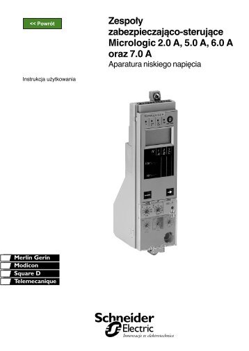 Micrologic 2.0 A, 5.0 A, 6.0 A, 7.0 ...