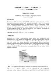 Artikkeli (pdf, 462 kt) - Geodeettinen laitos