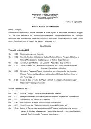 Leggi il programma e la lettera di invito - Italia Nostra
