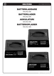 batteriladdare batterilader akkulaturi batterioplader - Biltema