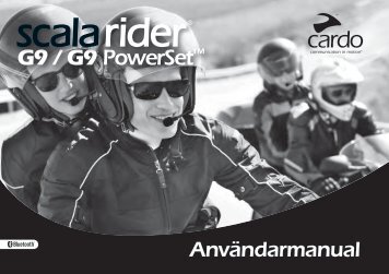 scala rider G9 / G9 PowerSet User Guide SW - Cardo Systems, Inc