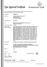 TYPE APPROVAL CERTIFICATE - TKF