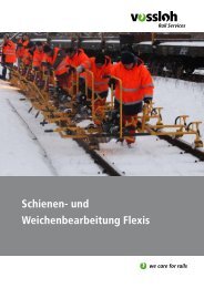 Schienen- und Weichenbearbeitung Flexis (pdf, 392,5 kByte)