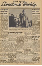 January 19, 1950 - Livestock Weekly!