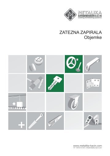 ZATEZNA ZAPIRALA Objemke - Kacin JoÅ¾ica s.p.