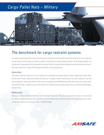 Cargo Pallet Nets â Military - AmSafe