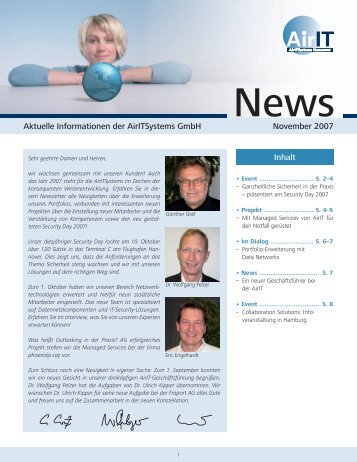 071102 AirIT Newsletter.indd - AirITSystems GmbH