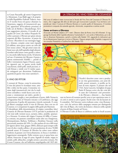 Territorio - L'Informatore Agrario